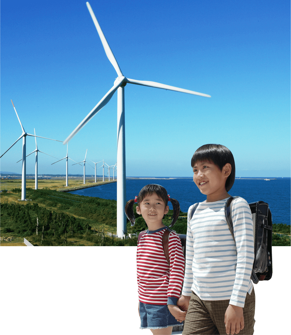 響灘風力発電施設の画像